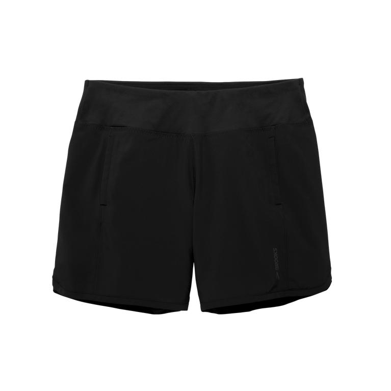 Brooks Chaser 7 Running Shorts - Women's - Black (35902-IWHU)